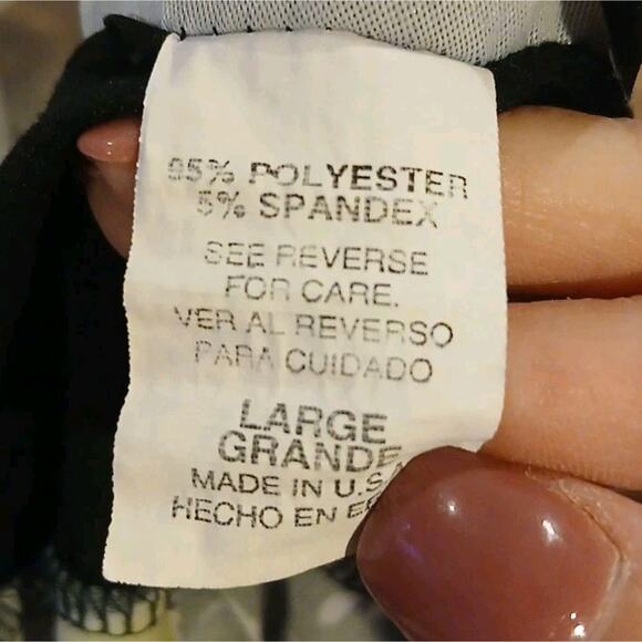 Vintage Y2K‎ 90s Fairy Retro Midi Tank Dress Babydoll Black Large USA - Picture 6 of 6